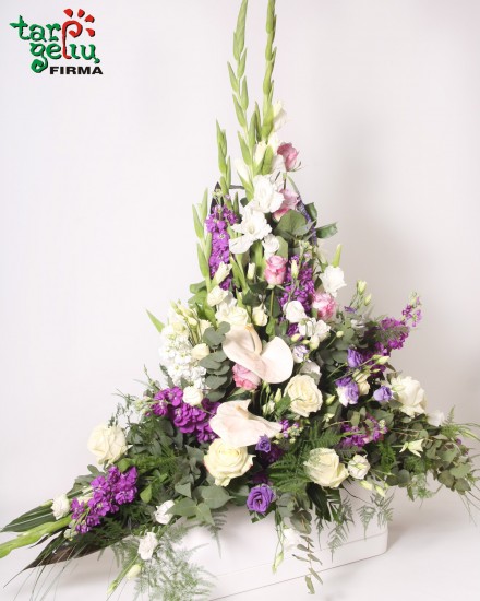 Elegant funeral arrangement