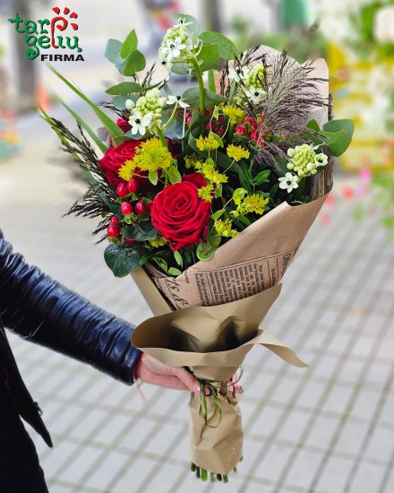Bouquet BIRD OF PARADISE