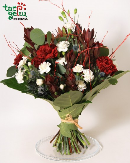 Colorful Gladiolus bouquet + GIFT 