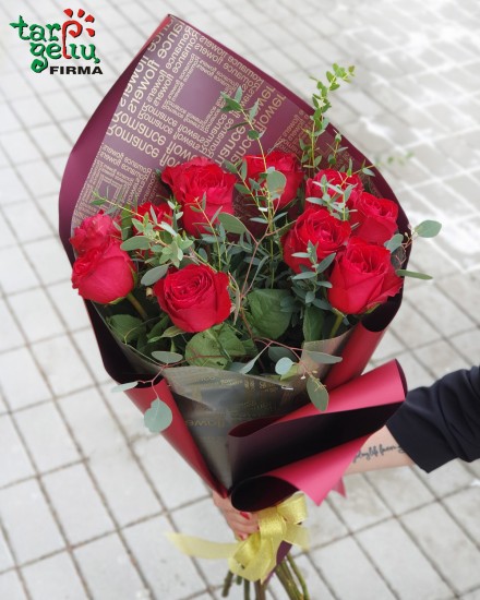 Bouquet of roses LOVE YOU