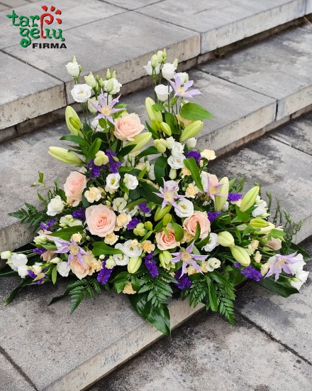 Elegant funeral arrangement