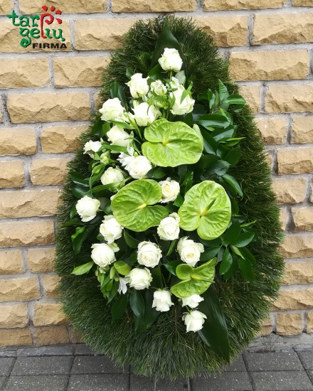 Funeral wreath SILENCE