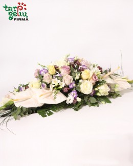 Elegant funeral arrangement