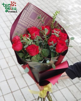 Bouquet of roses "Spring of love"