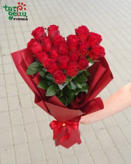 Bouquet of roses "Heart"