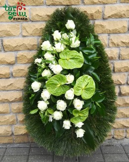 Funeral wreath SILENCE