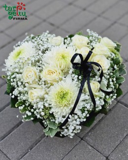 Funeral bouquet HEART