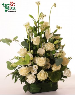 Elegant funeral arrangement