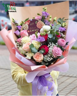 Bouquet for Mum + Chocolate 