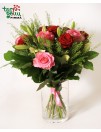 Roses and lilies bouquet
